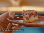 Petits Plats en équilibre - Pain de gênes aux quetsches