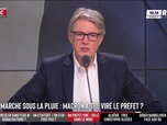 Les Grandes Gueules - Un préfet a-t-il été viré car Emmanuel Macron a marché 500 mètres sous la pluie ?