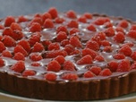 Petits Plats en équilibre - Tarte chocolat framboise